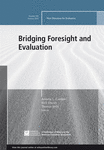 Special Issue: Bridging Foresight and Evaluation cover image