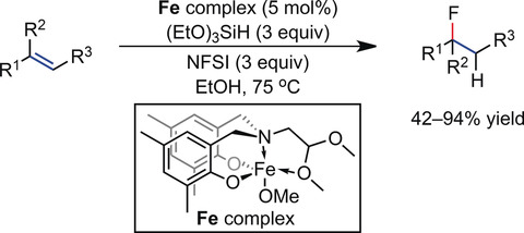 Ligand-Promoted Iron(III)-Catalyzed Hydrofluorination of Alkenes