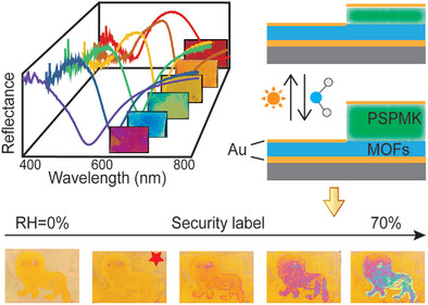 Colorimetric Fabry-Pérot Sensor with Hetero-Structured Dielectric for Humidity Monitoring