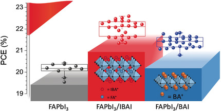 Stabilization of Highly Efficient and Stable Phase-Pure FAPbI3 Perovskite Solar Cells by Molecularly Tailored 2D-Overlayers