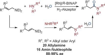 Rhodium-Catalyzed Asymmetric Synthesis of β-Branched Amides