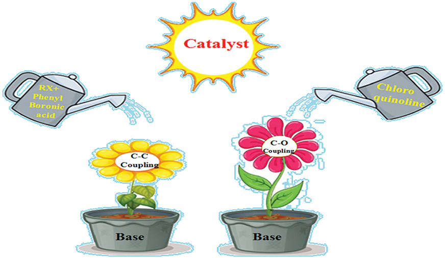 Synthesis of tetranuclear complex of Pd(II) with thiosemicarbazone ligands derived from 2-quinolone and its catalytic evaluation in Suzuki–Miyaura-type coupling reactions and alkoxylation of chloroquinolines