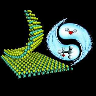 A Mixed-Solvent Strategy for Efficient Exfoliation of Inorganic Graphene Analogues