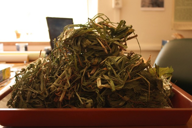Estimation of herbaceous biomass from species composition and cover