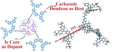 Self-Host Blue-Emitting Iridium Dendrimer with Carbazole Dendrons: Nondoped Phosphorescent Organic Light-Emitting Diodes