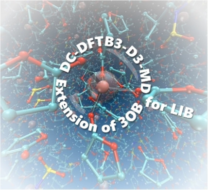 Development of Divide-and-Conquer Density-Functional Tight-Binding Method for Theoretical Research on Li-Ion Battery