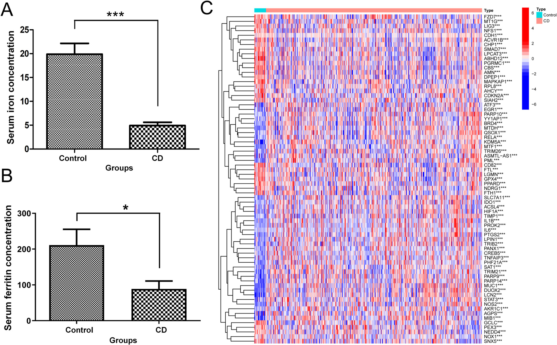 Ferroptosis-Related Genes Are Effective Markers for Diagnostic Targets of Crohn's Disease