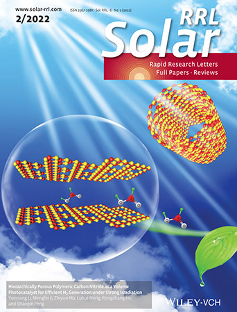 Hierarchically Porous Polymeric Carbon Nitride as a Volume Photocatalyst for Efficient H2 Generation under Strong Irradiation Volume 6 Issue 2, 2022