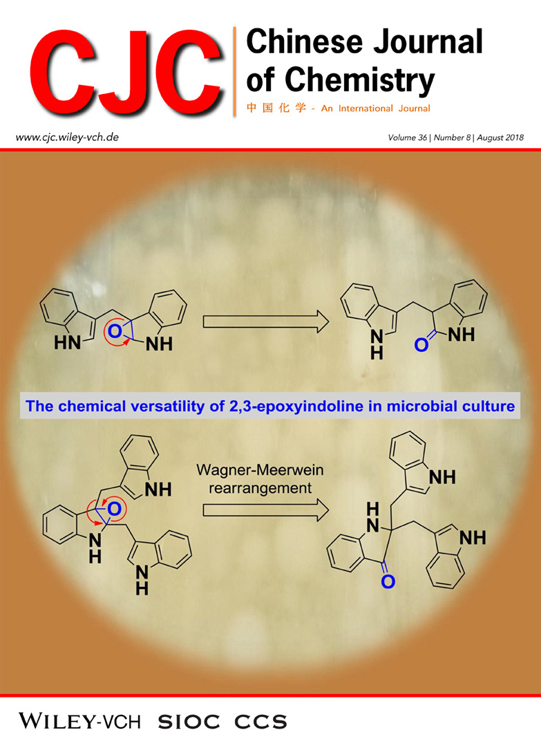 Back Cover: Bioactive Alkaloids from Indole-3-carbinol Exposed Culture of Daldiniaeschscholzii (Chin. J. Chem. 8/2018)