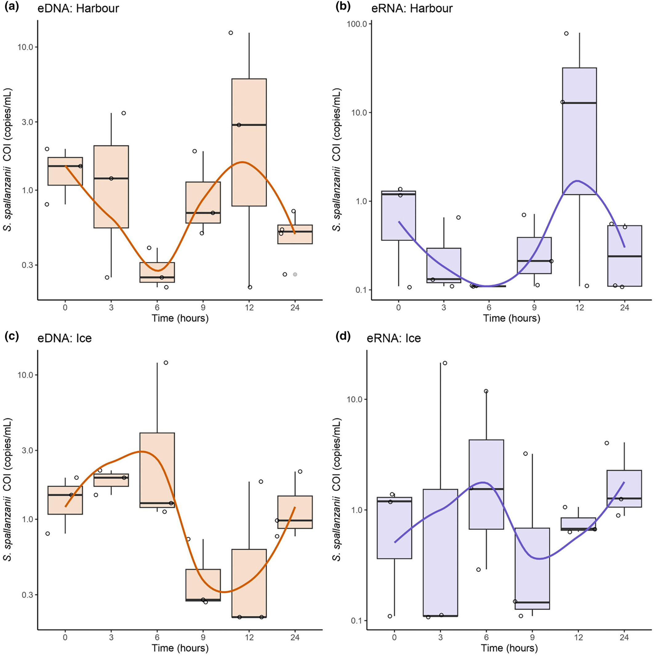 Environmental DNA–RNA dynamics provide insights for effective monitoring of marine invasive species
