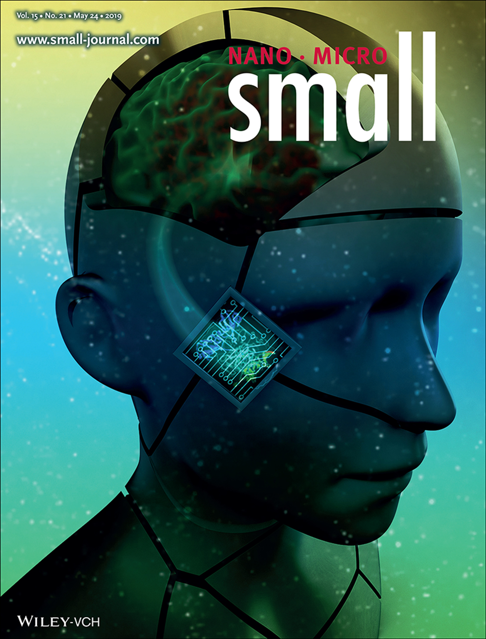 Cryo-Electron Microscopy: Cryo-EM-On-a-Chip: Custom-Designed Substrates for the 3D Analysis of Macromolecules (Small 21/2019) Volume 15 Issue 21, 2019