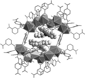 Copper Complex Cation Templated Gadolinium(III)–Isophthalate Frameworks