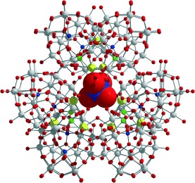 PO43−-vermittelter Aufbau eines Polyoxometallat-Superclusters