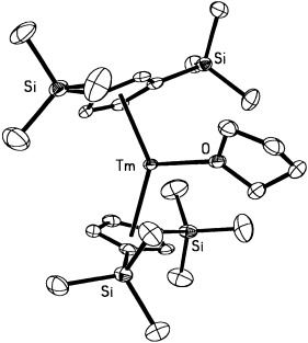 Expanding Divalent Organolanthanide Chemistry: The First Organothulium(II) Complex and the In Situ Organodysprosium(II) Reduction of Dinitrogen