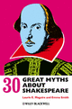 Cover image of 30 Great Myths about Shakespeare