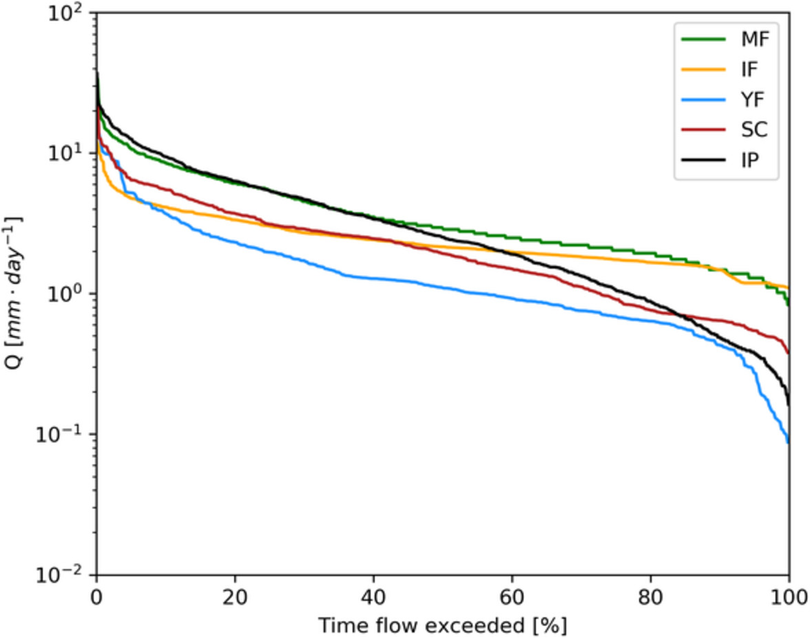Land use change effects on catchment streamflow response in a humid tropical montane cloud forest region, central Veracruz, Mexico