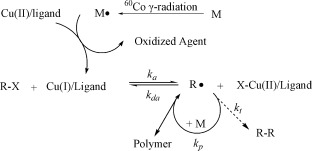 ATRP of MMA under 60Co γ-irradiation at room temperature