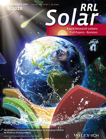 2D/2D Heterostructured Photocatalysts: An Emerging Platform for Artificial Photosynthesis Volume 4 Issue 8, 2020