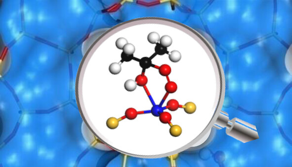 In Situ Observation of Solvent-Mediated Cyclic Intermediates during the Alkene Epoxidation/Hydration over a Ti-Beta/H2O2 System