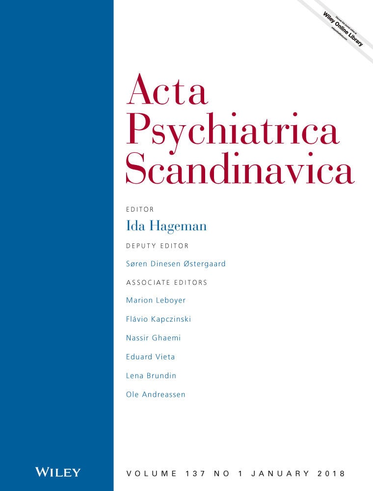 Acta Psychiatrica Scandinavica
