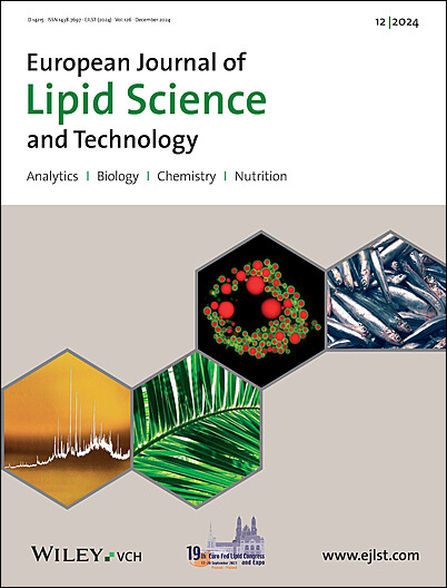 Cover Picture: Eur. J. Lipid Sci. Technol. 12/2024