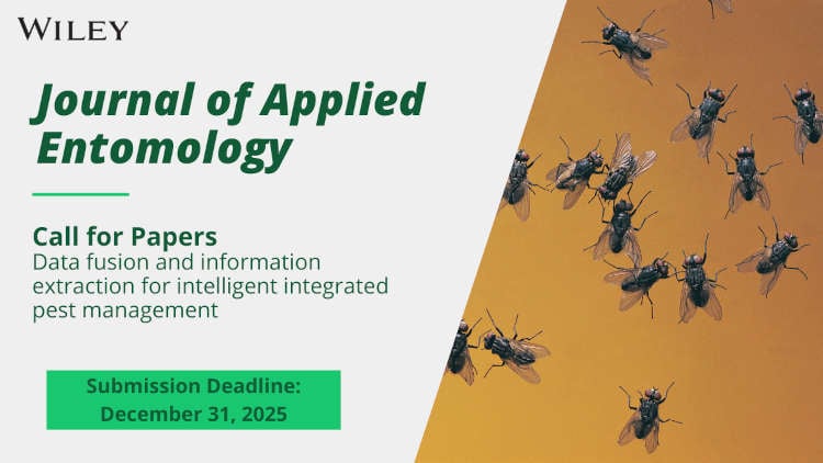 Call for Papers Data fusion and information extraction for intelligent integrated pest management