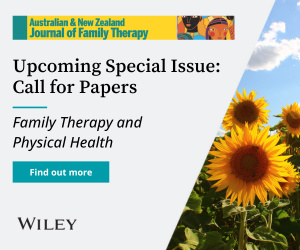Call for Papers Family Therapy and Physical Health