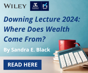 Downing Lecture 2024: Where Does Wealth Come From?