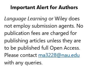 LL does not employ submission agents