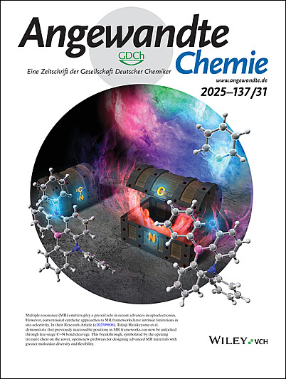 Inside Back Cover: Dual-Responsive Ultrathin Polymersomes with Reversible Transitions on Acidochromism and Fluorochromism Performances for Multiple Information Encryption (Angew. Chem. 30/2025)