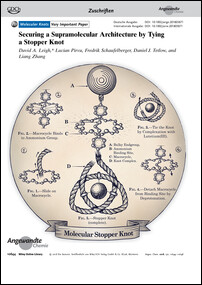 Frontispiz: Securing a Supramolecular Architecture by Tying a Stopper Knot