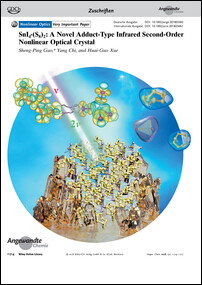 Frontispiz: SnI4⋅(S8)2: A Novel Adduct-Type Infrared Second-Order Nonlinear Optical Crystal