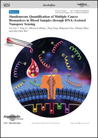 Frontispiz: Simultaneous Quantification of Multiple Cancer Biomarkers in Blood Samples through DNA-Assisted Nanopore Sensing