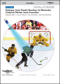 Frontispiz: Hydrogen Atom Transfer Reactions via Photoredox Catalyzed Chlorine Atom Generation