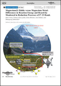Frontispiz: Magnesium(I) Halide versus Magnesium Metal: Differences in Reaction Energy and Reactivity Monitored in Reduction Processes of P−Cl Bonds
