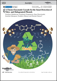 Frontispiz: A Chemo-Enzymatic Cascade for the Smart Detection of Nitro- and Halogenated Phenols
