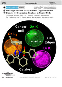 Frontispiz: Tracking Reactions of Asymmetric Organo-Osmium Transfer Hydrogenation Catalysts in Cancer Cells