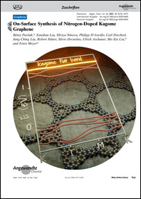Frontispiz: On-Surface Synthesis of Nitrogen-Doped Kagome Graphene
