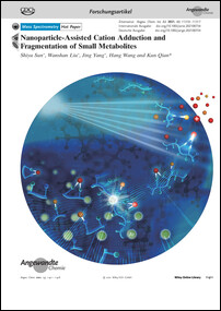Frontispiz: Nanoparticle-Assisted Cation Adduction and Fragmentation of Small Metabolites