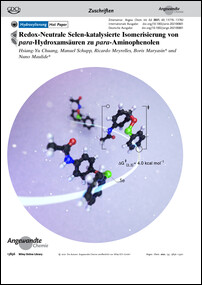 Frontispiz: Redox-Neutrale Selen-katalysierte Isomerisierung von para-Hydroxamsäuren zu para-Aminophenolen