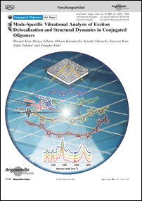 Frontispiz: Mode-Specific Vibrational Analysis of Exciton Delocalization and Structural Dynamics in Conjugated Oligomers