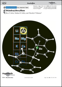 Frontispiz: Di(indenyl)beryllium
