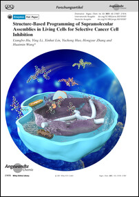 Frontispiz: Structure-Based Programming of Supramolecular Assemblies in Living Cells for Selective Cancer Cell Inhibition