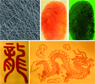 Caught Red-Handed - Detection of latent fingerprints through release of fluorescein from a nanofiber mat