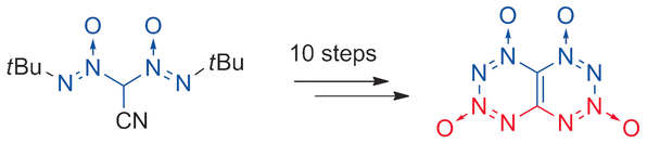 Explosive Synthesis - Chemical synthesis of a powerful high-energy compound