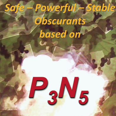 Safe Fog - Phosphorus nitride could be used as a friction-stable, fast-burning, and very effective pyrotechnic obscurant