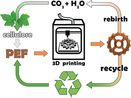 From Cellulose to 3D Objects - 3D printing with a biobased polymer for CO<sub>2</sub>-neutral manufacturing
