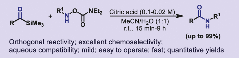 Well Connected through Amides - Efficient formation of amide bonds under mild conditions