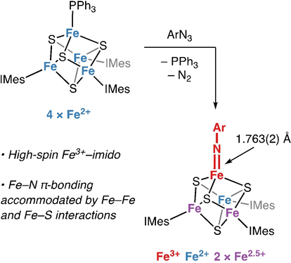 Strong and Flexible Cofactors - Cube-shaped iron–sulfur clusters support multiple bond between iron and nitrogen
