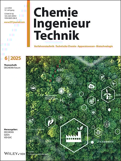 Titelbild Chem. Ing. Tech. 6/2025